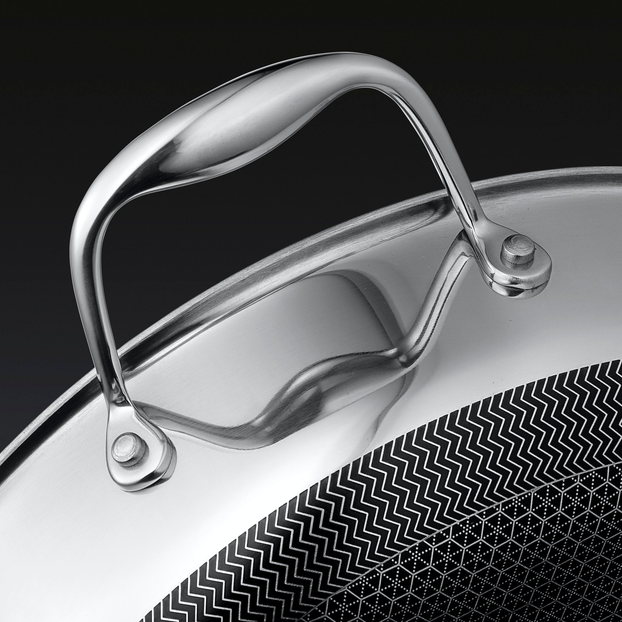 Hybrid Deep Sauté Pan with Lid, 4.5-Qt