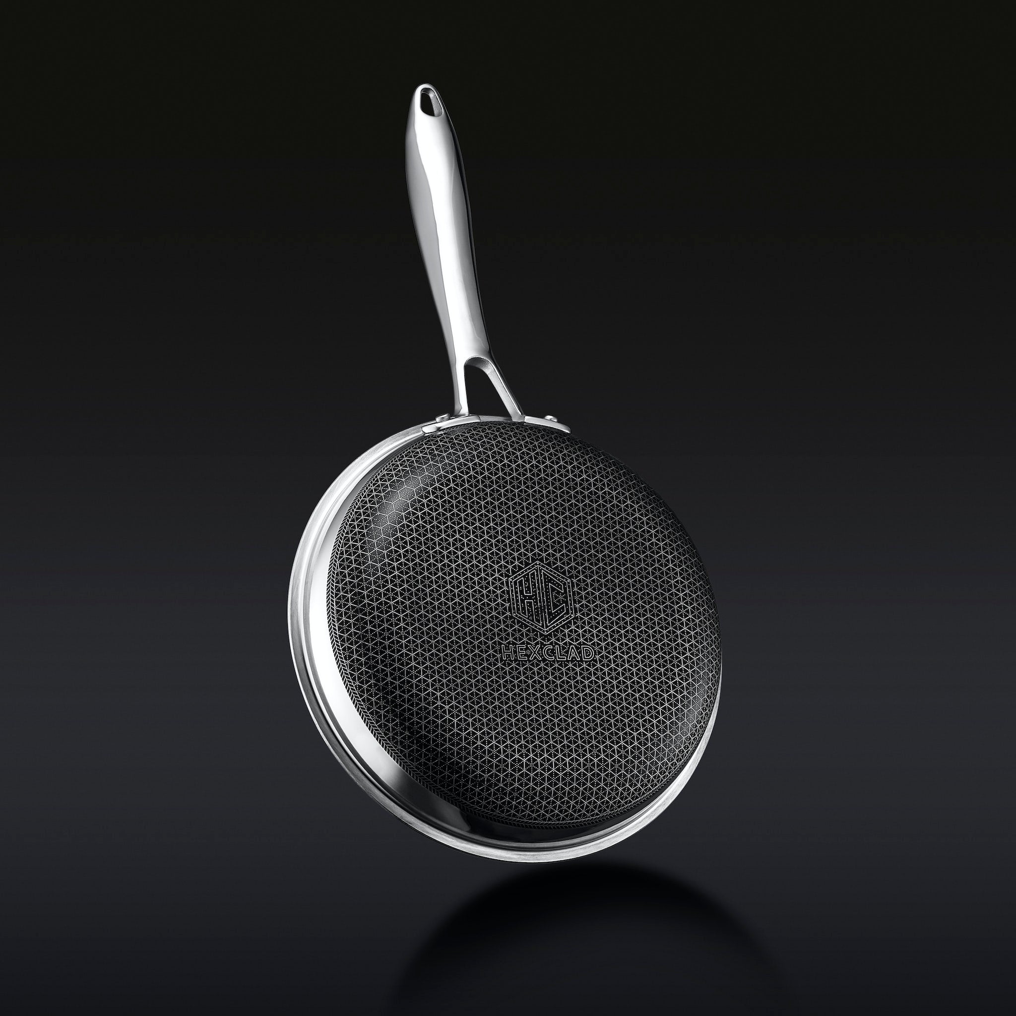 Hybrid Fry Pan with Lid, 8"